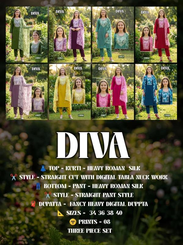 Desi kudi diva 3pcs buyer for wholesale kurti and suits